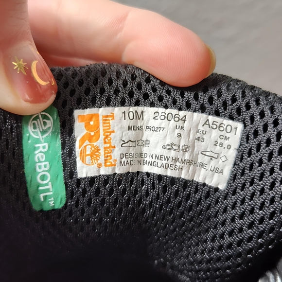 Timberland PRO TiTAN 6" Alloy Safety Toe EH MEN'S Size 10M TB026064 - Picture 6 of 11